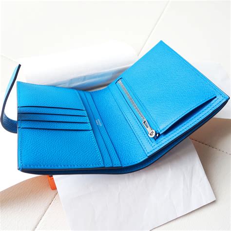 hermes blue wallet small|hermes handbags list.